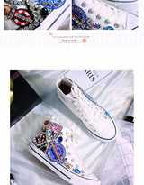 Women Canvas Shoes Platform Loafers Sneakers