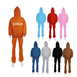 Men's Plus Size Stacked Cargo Pants – Fleece Streetwear