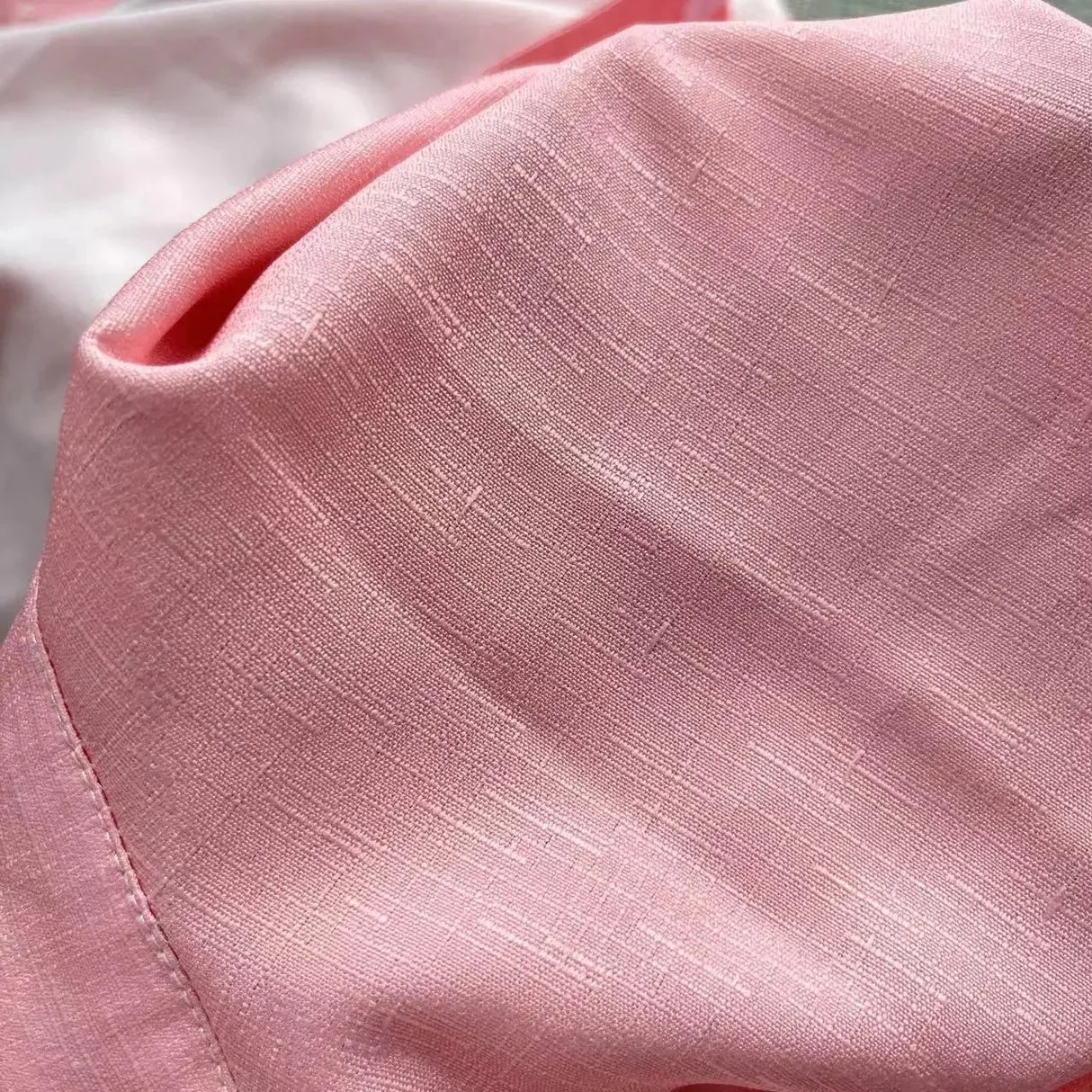 Men Linen Stand Collar Long Sleeve Shirt