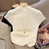 Women's Slim Solid Turtleneck Sweater