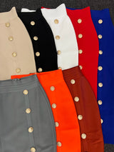 Women XL Bandage Pencil Skirt