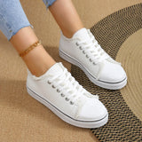 Women Canvas Shoes Low Cut Fashion Sneakers
