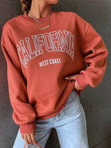 California Print Pullover