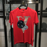 Men's Plus Size Hip-Hop T-Shirt – Cartoon Print