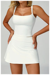 Women Tennis Skirt Sports Set
