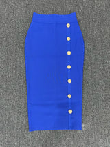 Women XL Bandage Pencil Skirt