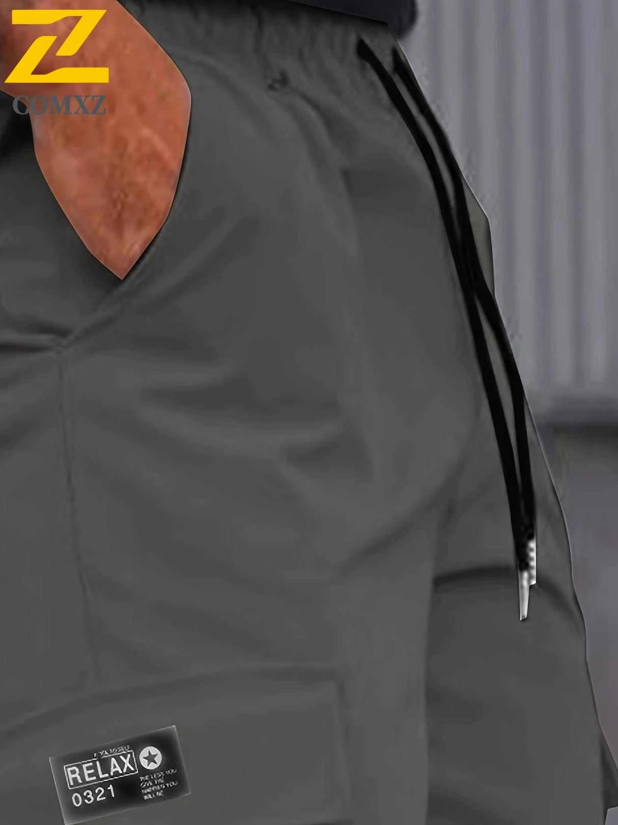 Men Ice Silk Cooling Cargo Pants