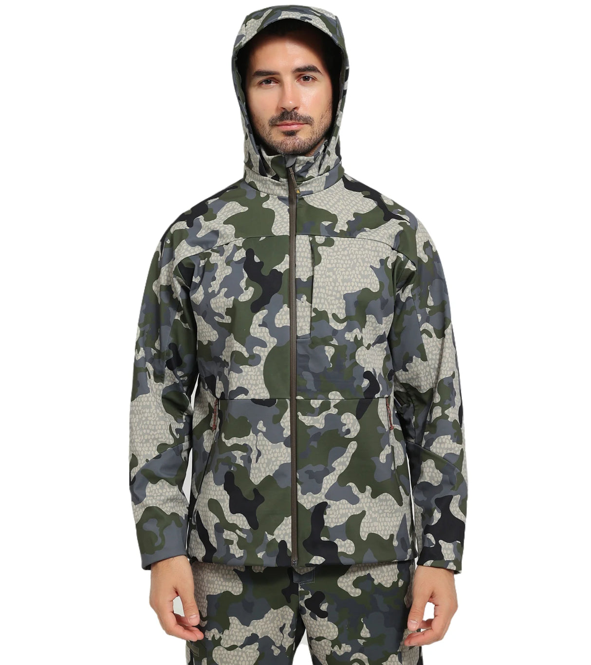 Men Windproof Waterproof Hunting Jacket