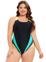 Women Plus Size One Piece Swimsuit