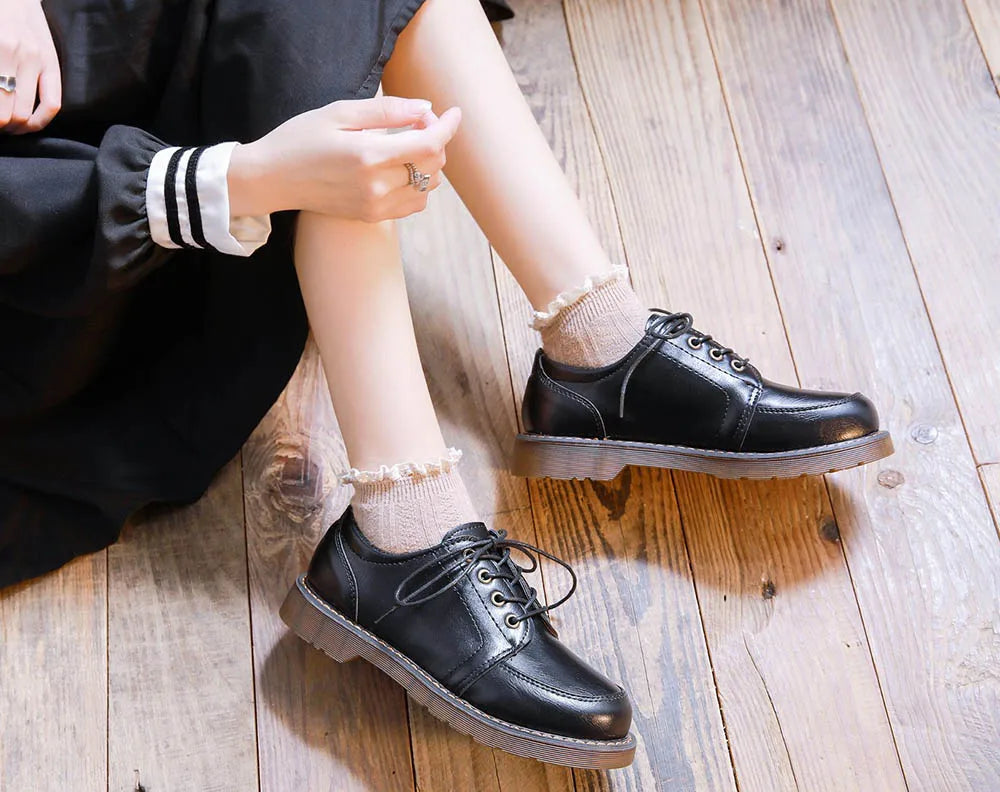 Women Retro Oxfords – 2025