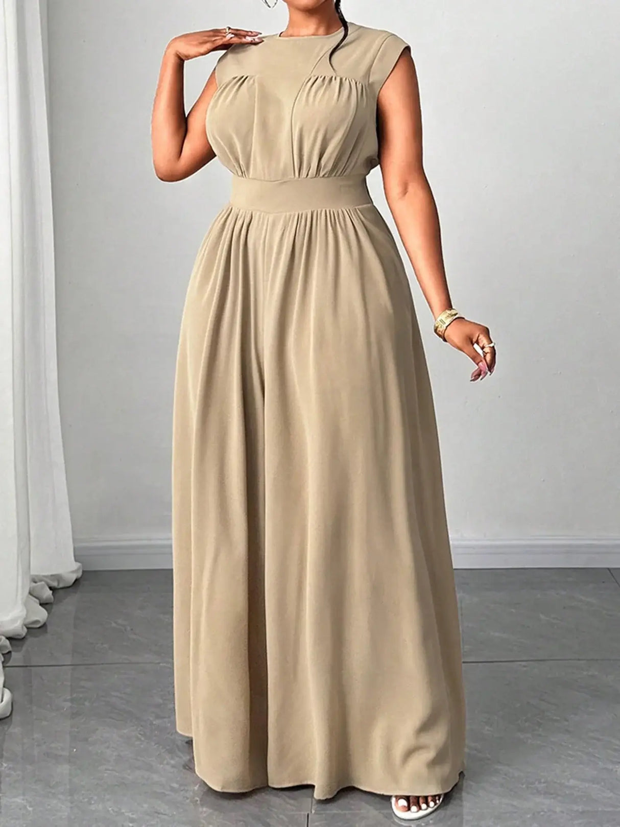 Women Plus Size Floral Print Romper