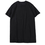 Men Long Hem Streetwear Tee