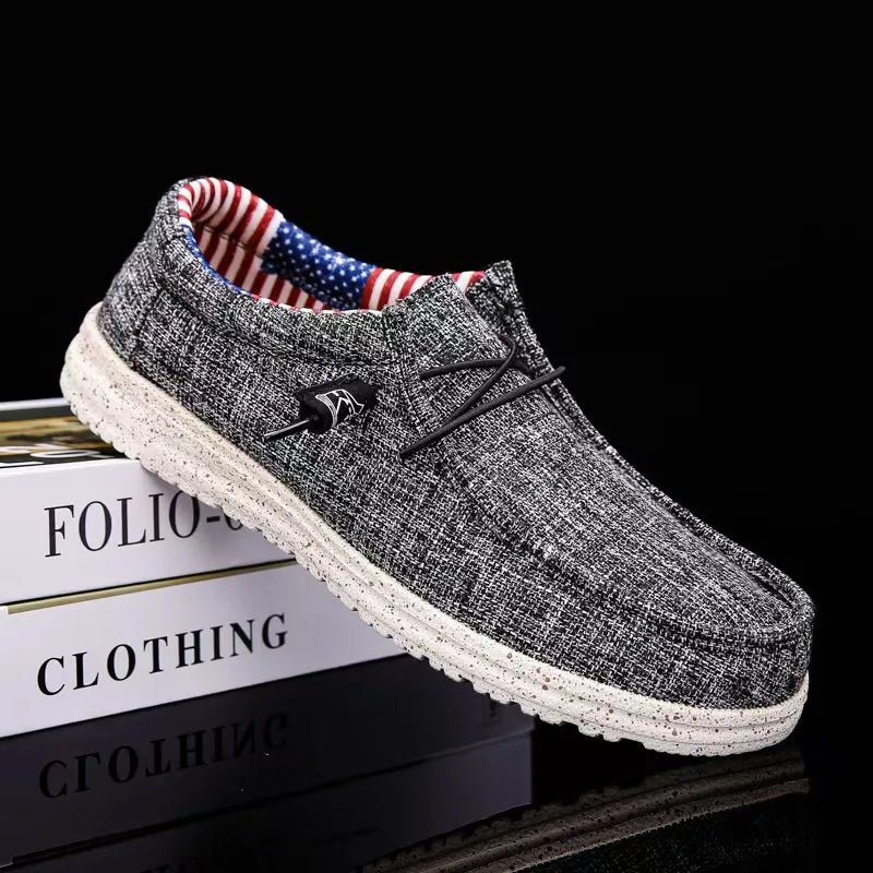 Men’s Canvas Slip-On Sneakers