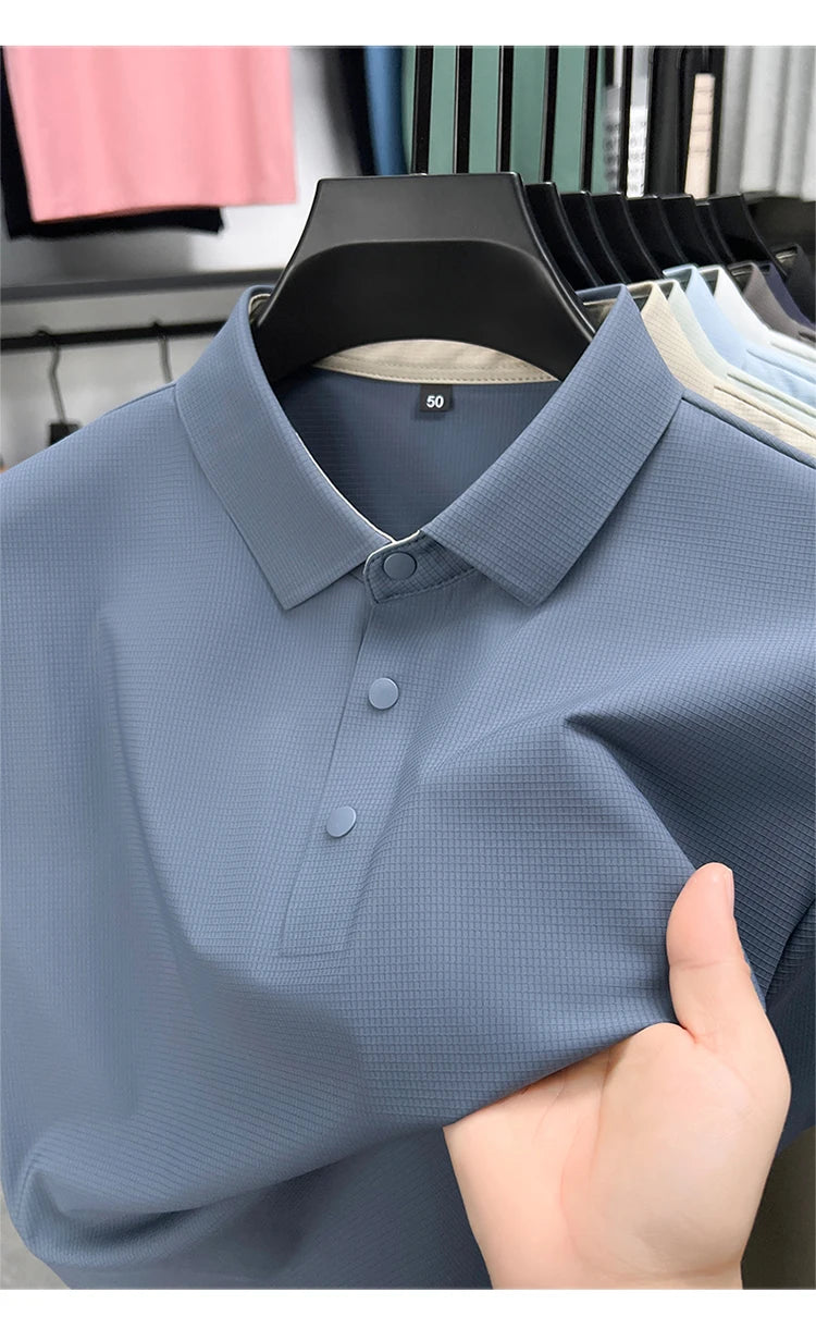Men Premium Jacquard Polo T-Shirt