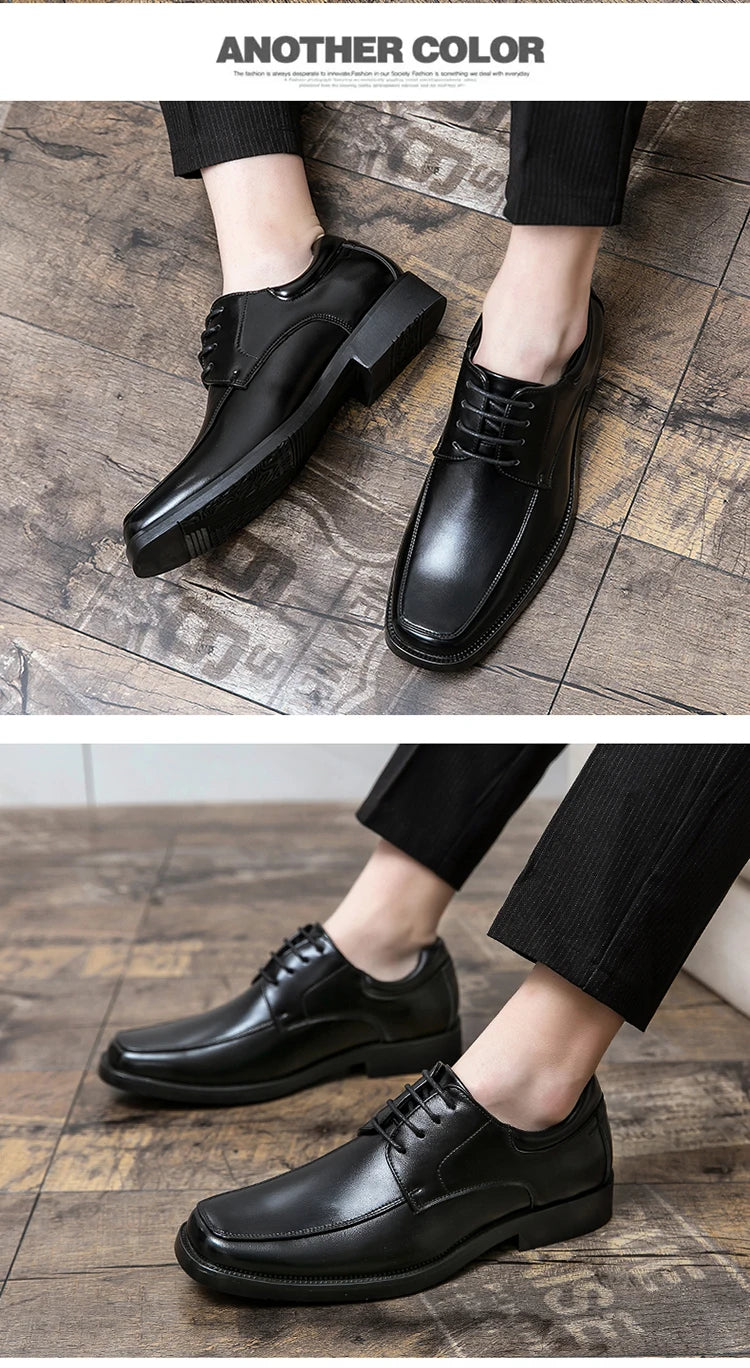 Men Genuine Leather Formal Loafers