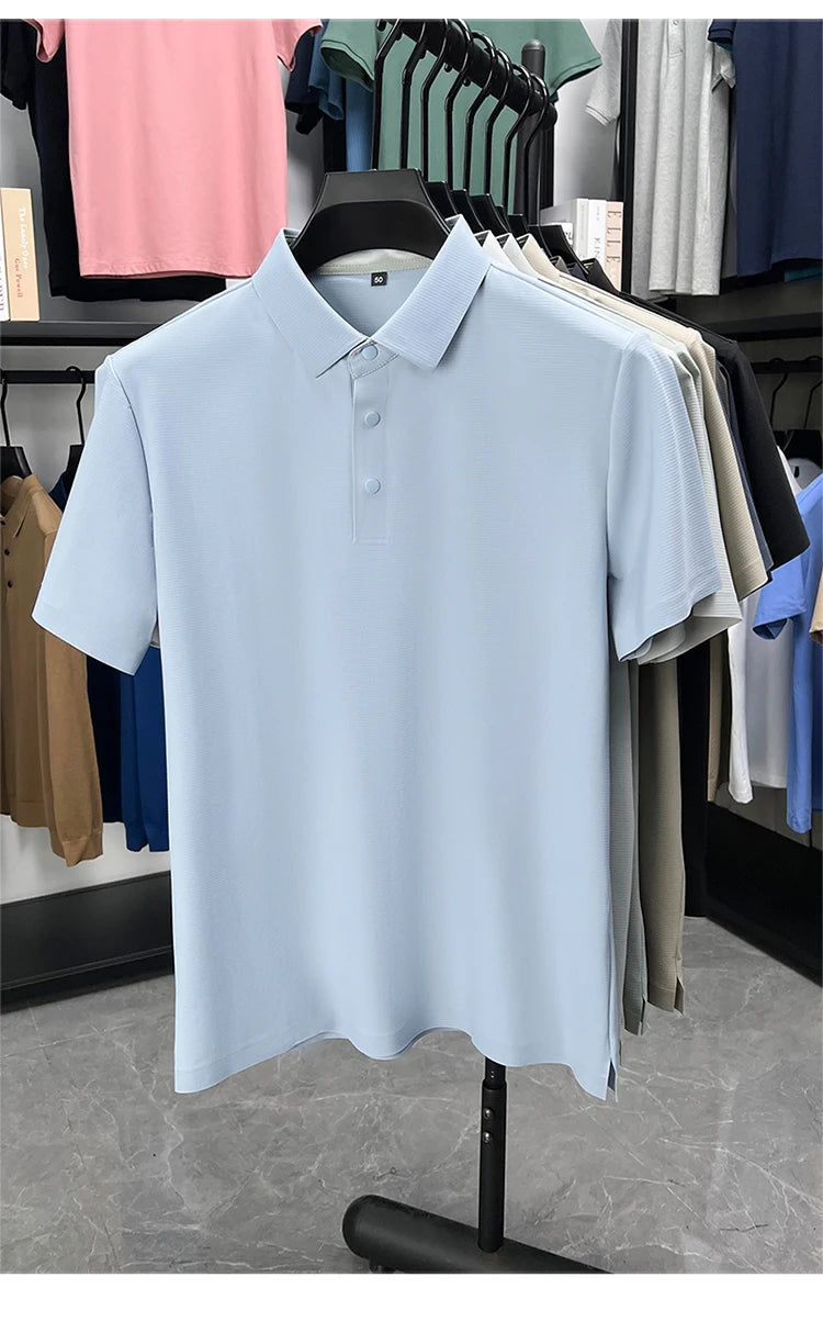 Men Premium Jacquard Polo T-Shirt