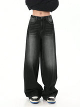 Women Vintage Teen Relaxed Jeans
