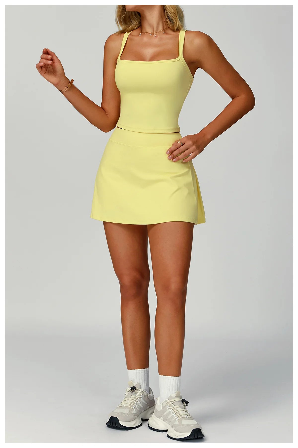 Women Tennis Skirt Sports Set