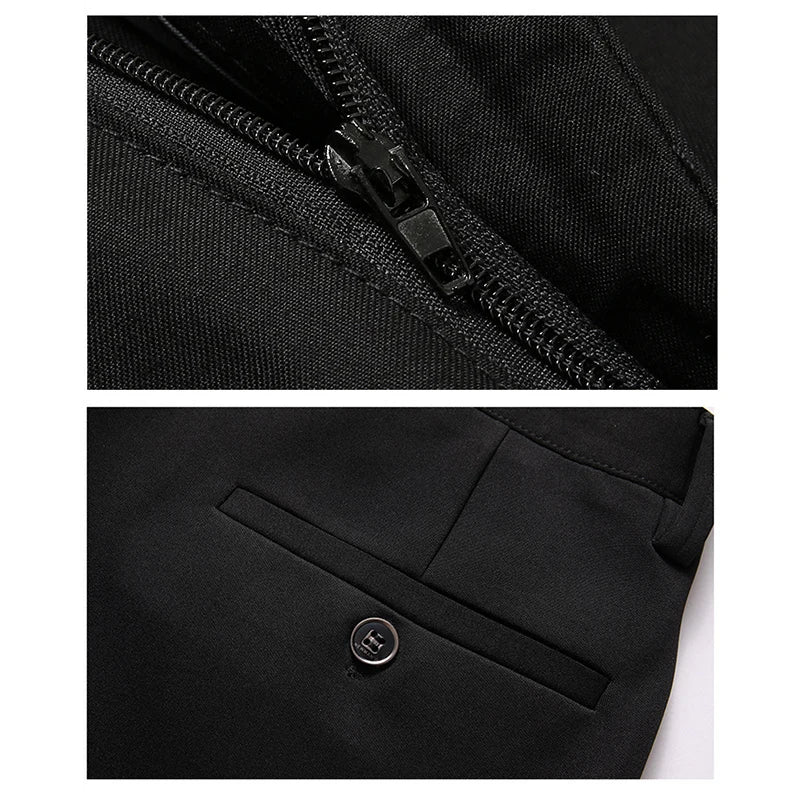 Men's Plus Size Formal Pants – Business Casual Trousers