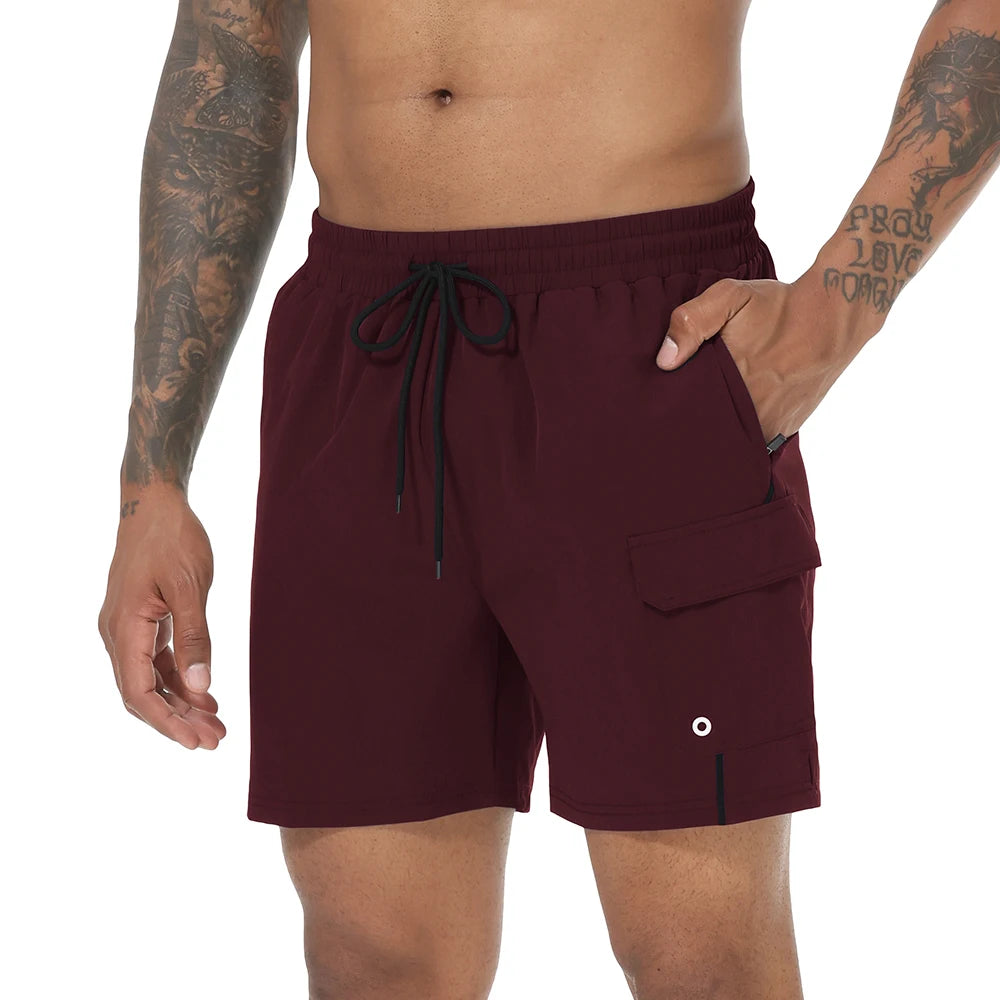 Men Quick Dry Swim Shorts