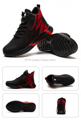 Men High Top Indestructible Safety Boots