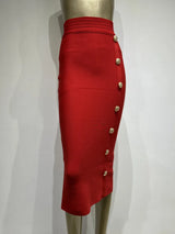 Women Bandage Pencil Skirt