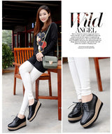 Women Platform Oxfords – 2025