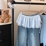 Women Satin High Waist Midi Skirt