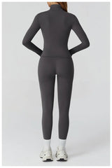 Women Slim Fit Long Sleeve Running Jacket