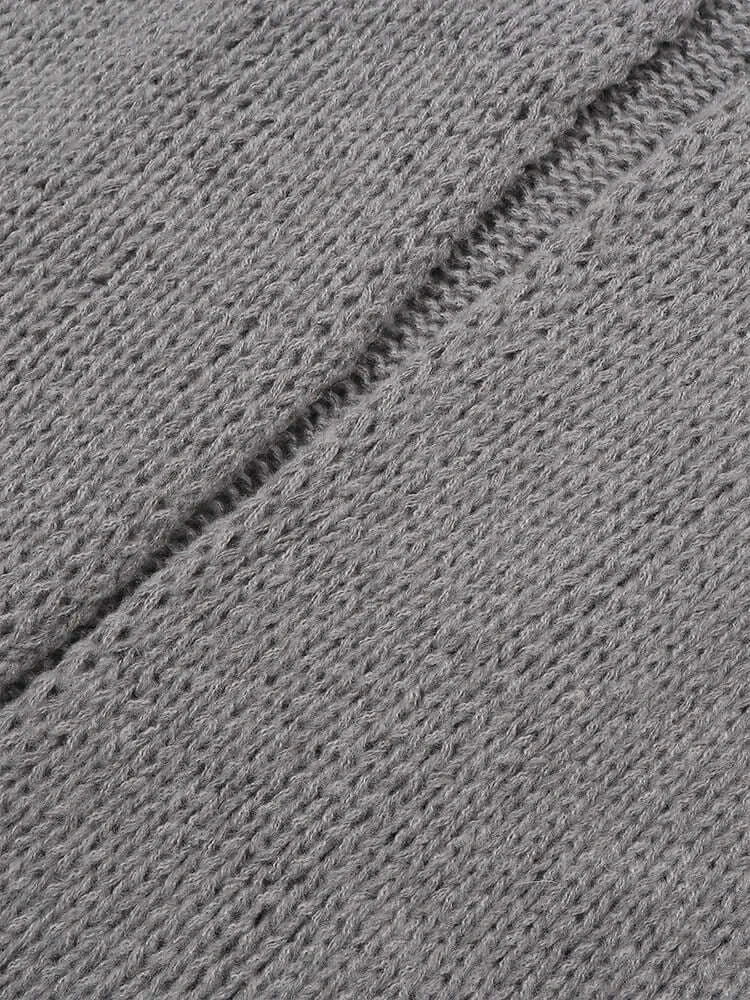 Women Plus Size Long Knit Sweater