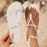 Women Summer Flat Sandals Casual Footwear