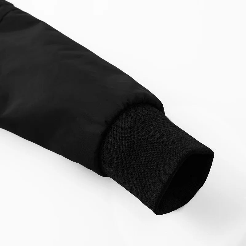 Men's Plus Size Bomber Jacket – 7XL Y2K Style