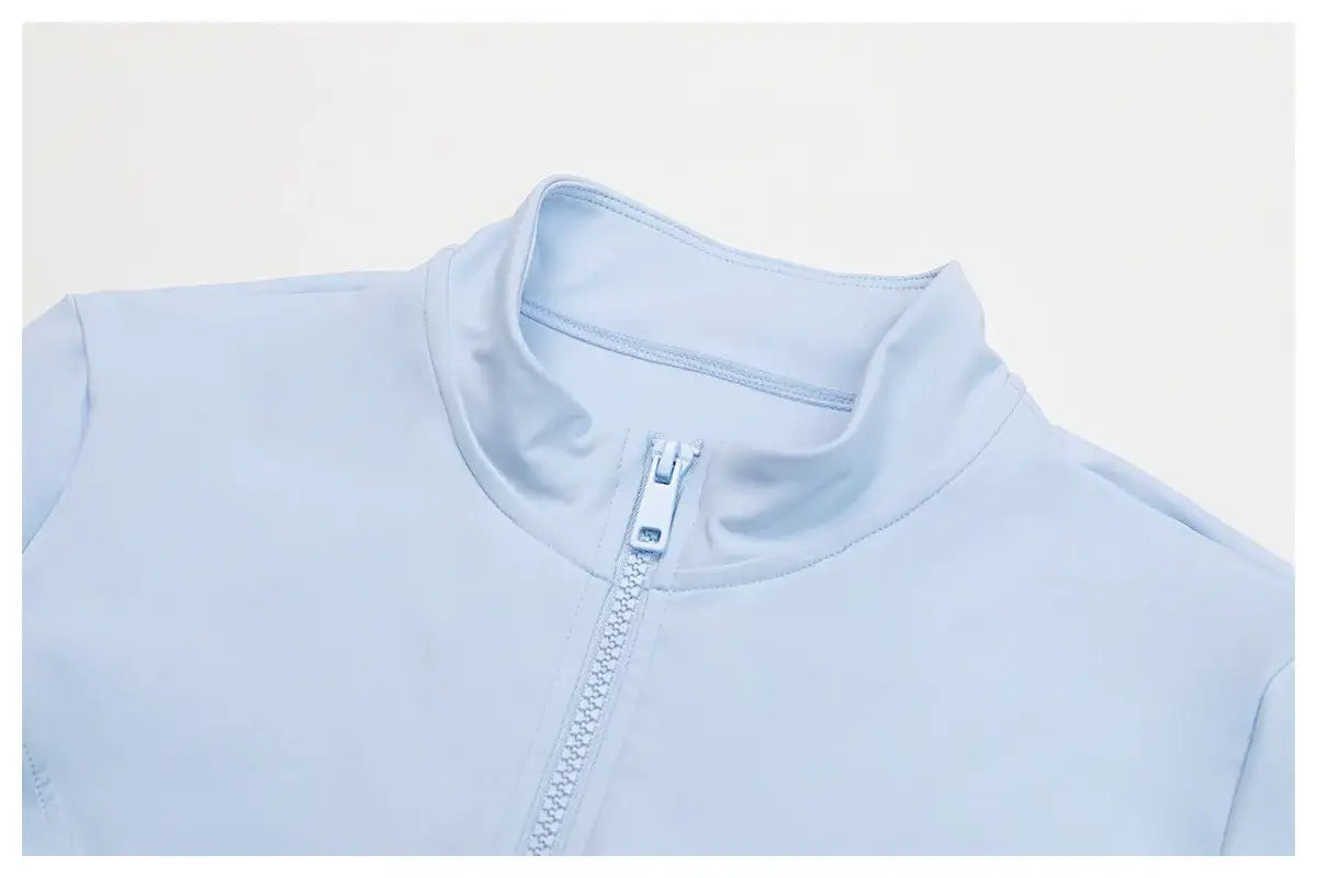 Women Stretch Slim Fit Training Jacket