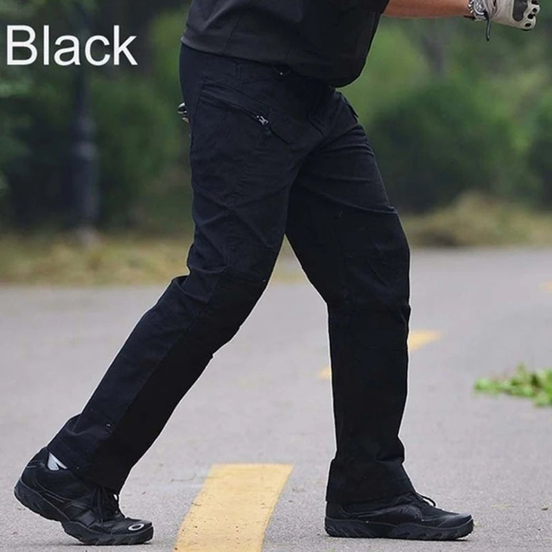 Plus Size Men's Cargo Trousers – 6XL Waterproof Outdoor