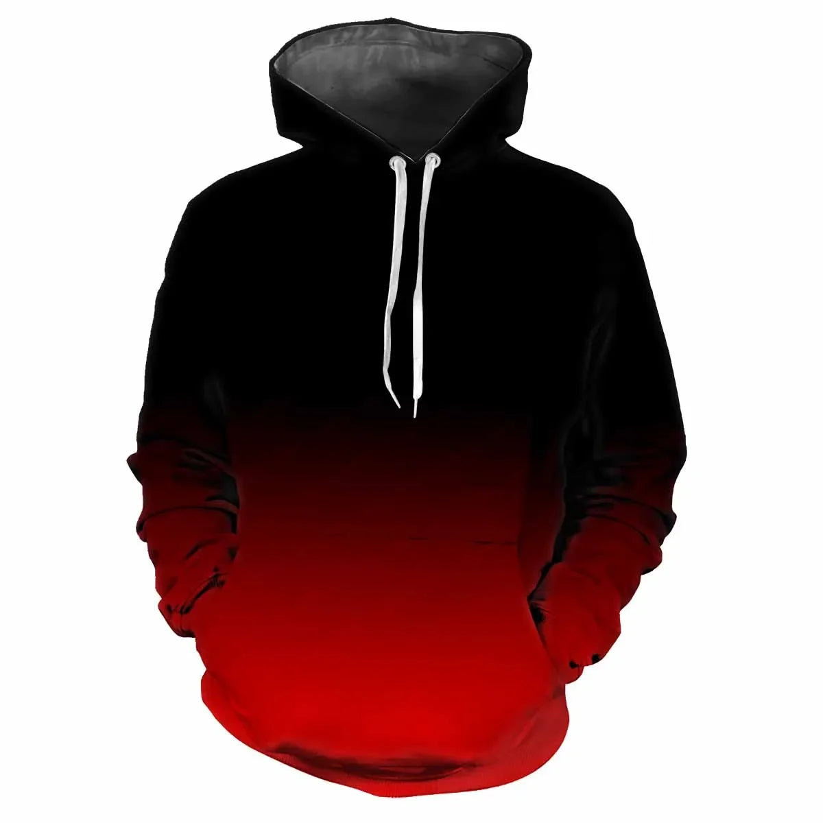 Men’s Gradient 3D Print Hoodie
