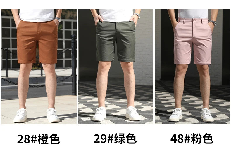 Men Business Casual Shorts