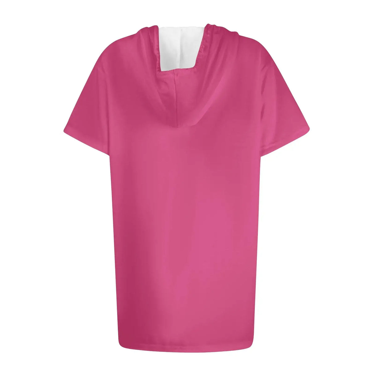 Women Oversized Short Sleeve Hoodie