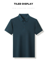 Men Ice Silk Polo Shirt