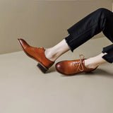 Women Leather Brogues – 2025