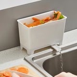 Sink Drain Garbage Bin Organizer