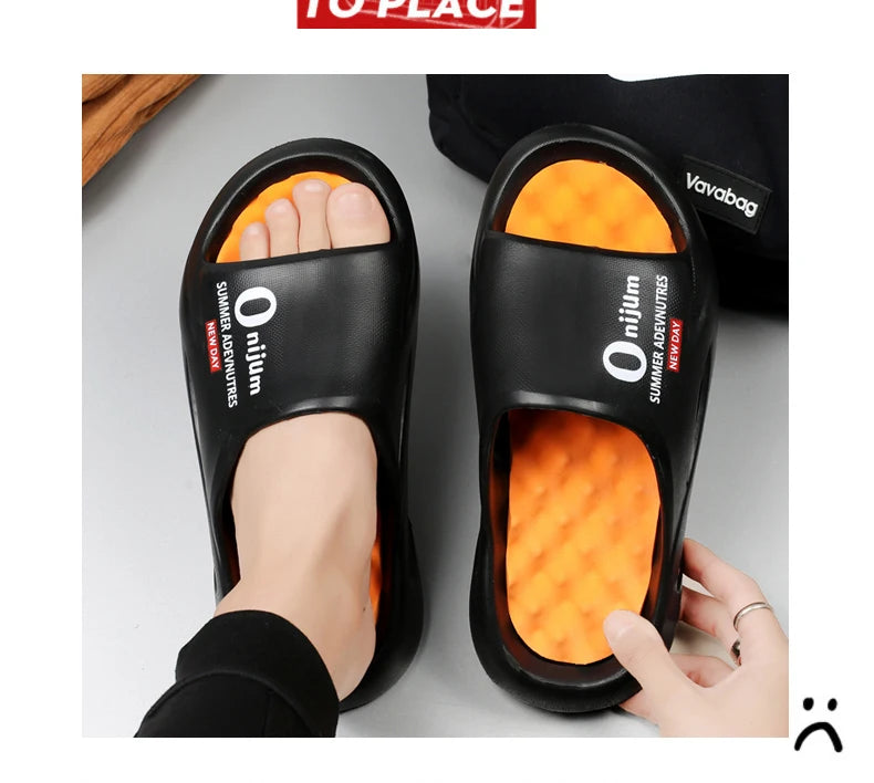 Men Massage Sole Comfort Slippers