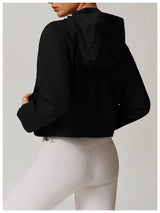 Women Quick Dry Hooded Sports Jacket