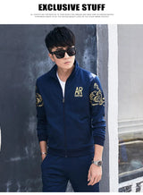 Men’s Plus Size Autumn Tracksuit Set