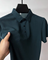 Men Ice Silk Polo Shirt
