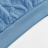 Men Velvet Hooded Pullover Sweater