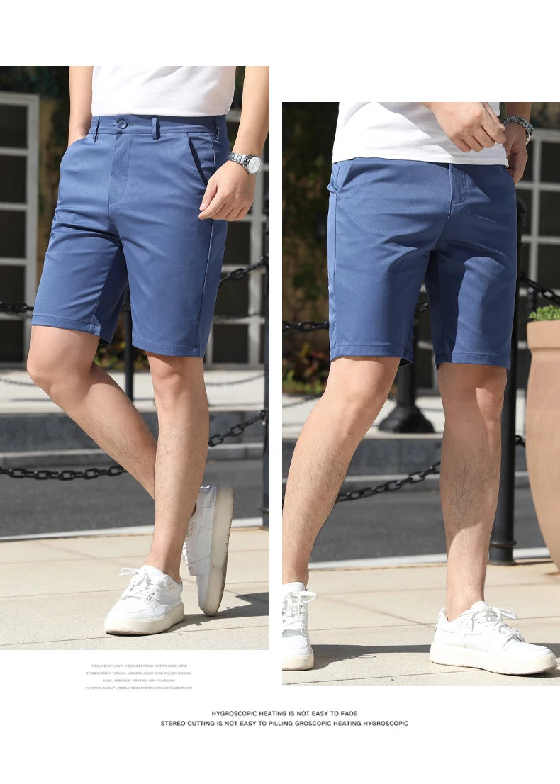 Men Business Casual Shorts