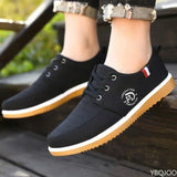 Men’s Summer Canvas Slip-On Sneakers