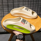 Unisex Thick Sole Pain Relief Shower Slippers