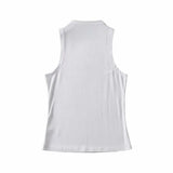 Solid Color Sleeveless Crop Tank Top