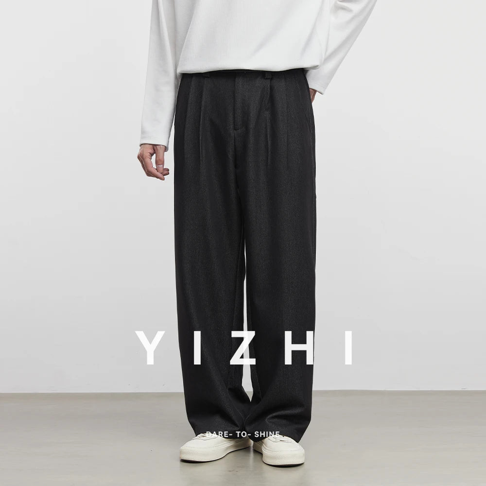 Men’s Wide Leg Casual Pants